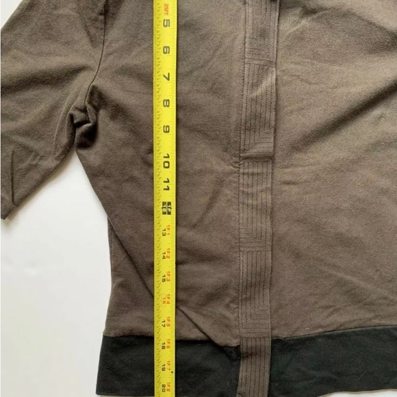 Moncler Full zip fitted top mock neck made Italy size small - Picture 5 of 13